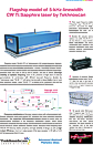 TIS-SF-777 Ti:Sapphire Laser