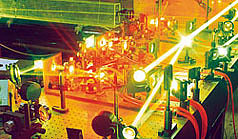 Laser system for isotope separation